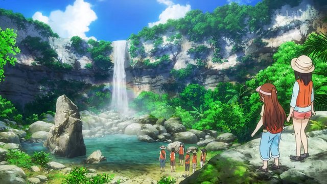Summer Memories at the Waterfall